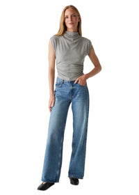 Amara Mock Neck Top