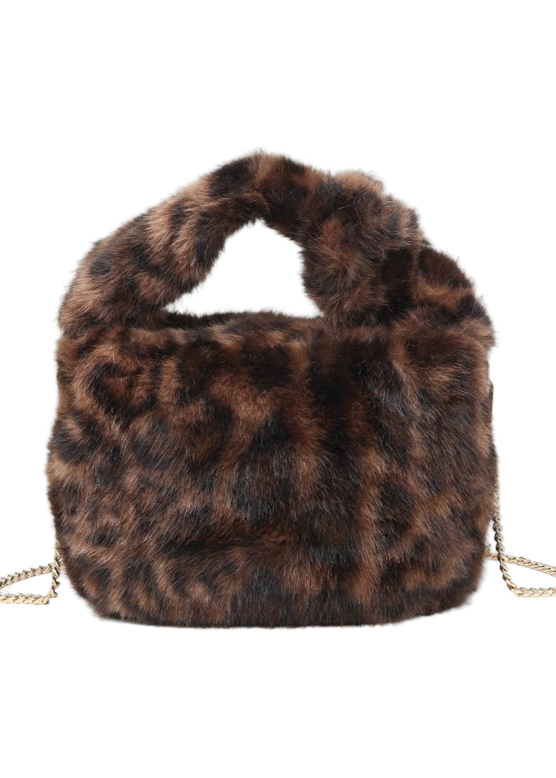 Faux Fur Crossbody