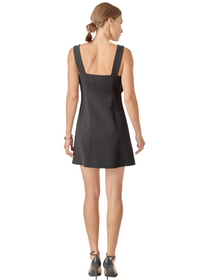 Bow Sleeveless Mini Dress