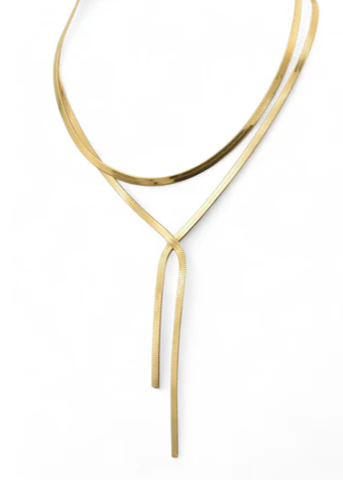 Parting Ways 2 Layer Necklace