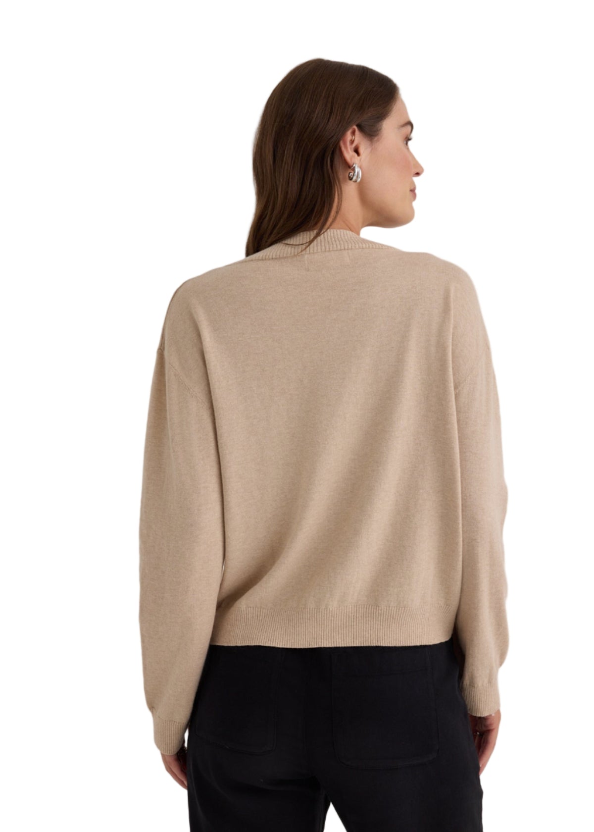 Lightweight Cardigan - Sable Sand