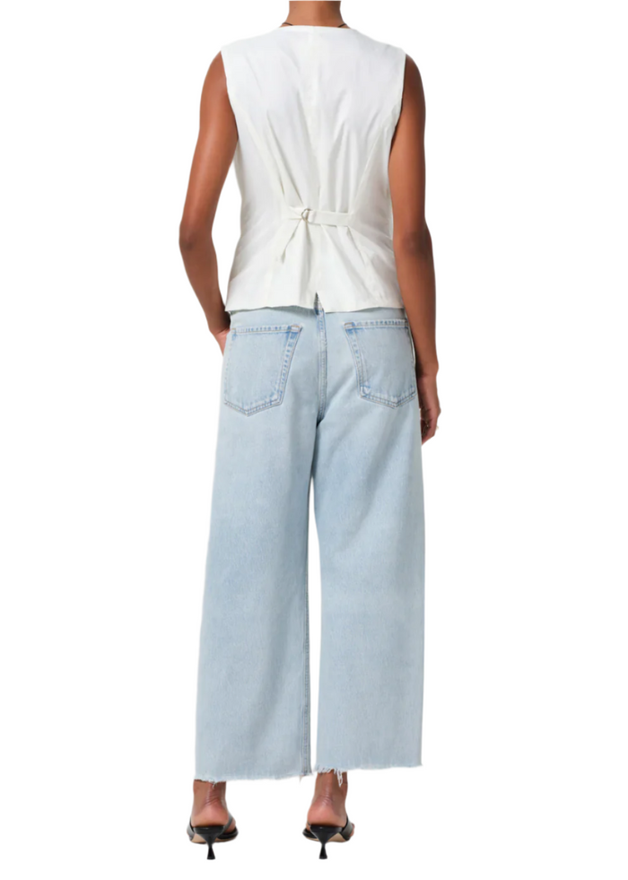 Ayla Raw Hem Crop