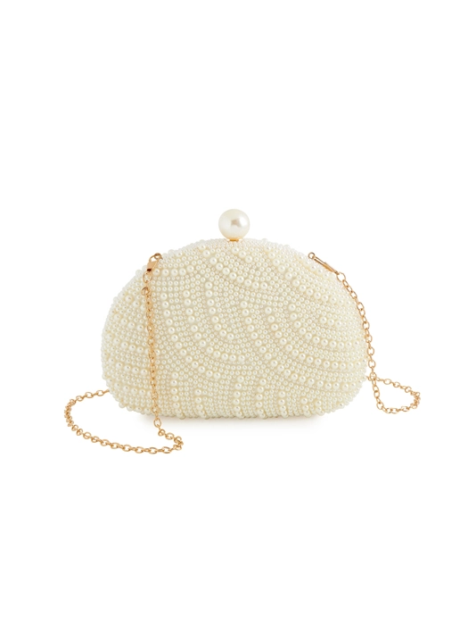 Marguerite Shell Minaudiere