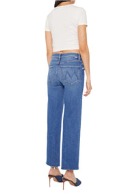 Mid Rise Rambler Zip Ankle Fray