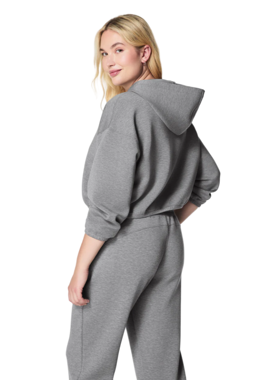 Air Essentials Cropped Cinched Hoodie