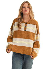 Striped Rugby Sweater
