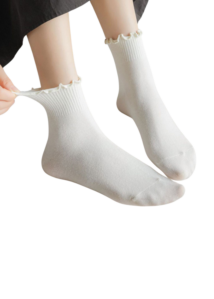 Women's Ruffle Ankle Socks