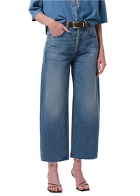 Ayla Raw Hem Crop