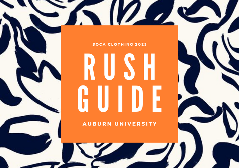 2023 RUSH GUIDE: AUBURN UNIVERSITY