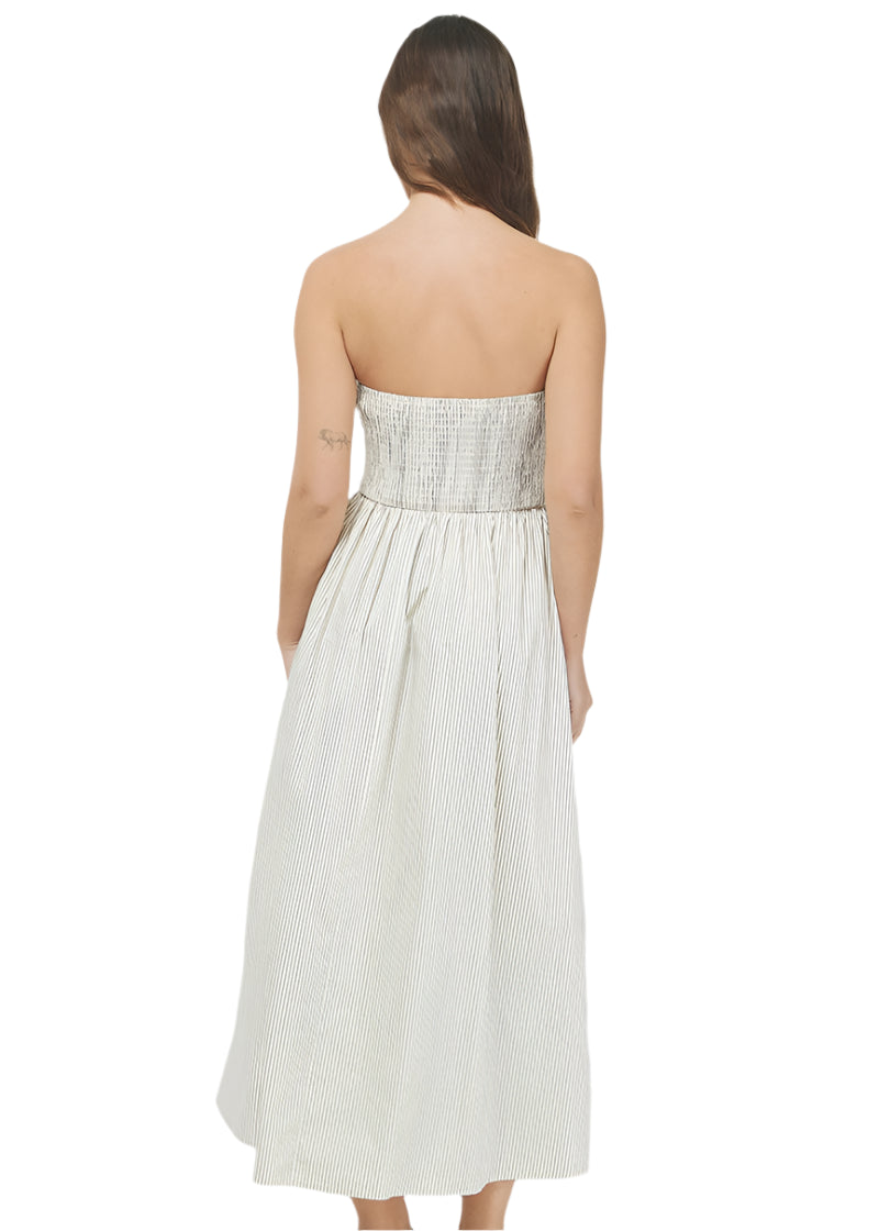 Sofie Strapless Midi Dress