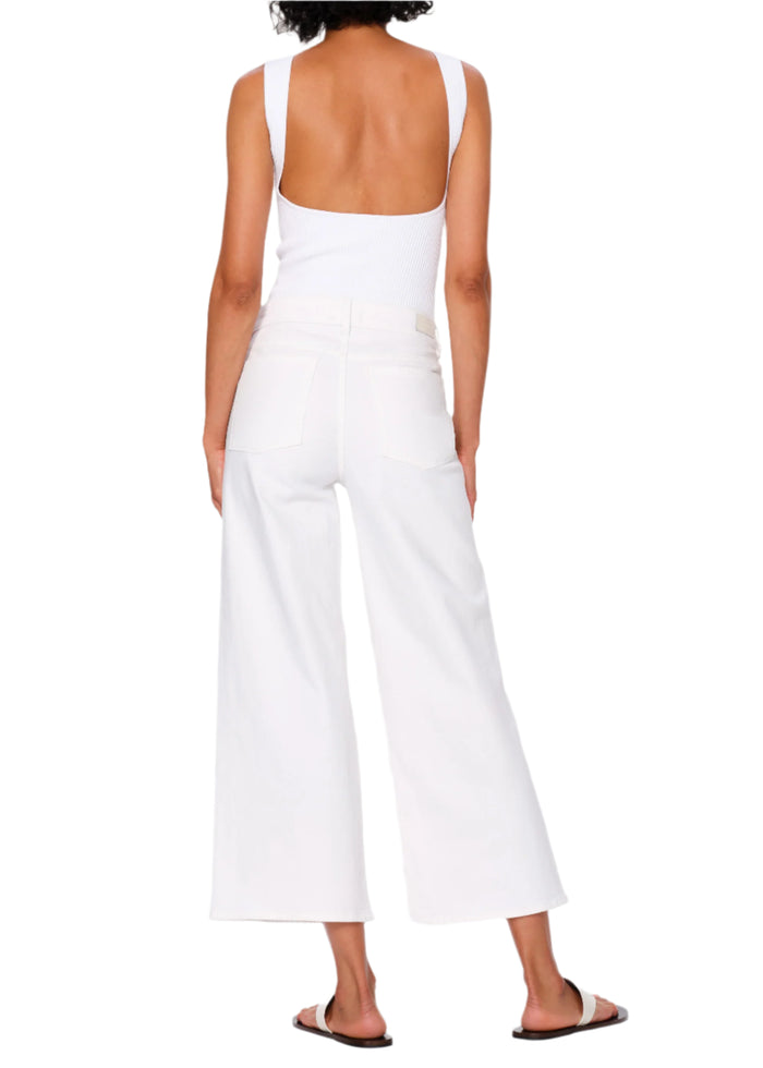 Hepburn Wide Leg: Mid Rise Ankle