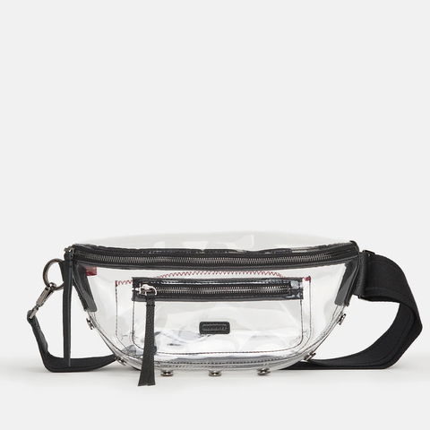Charles Crossbody Clear-Pewter