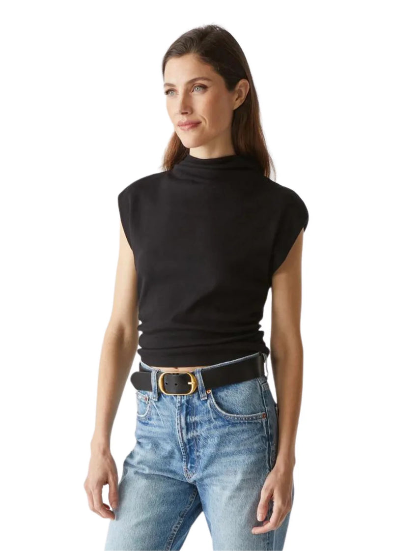 Amara Mock Neck Top