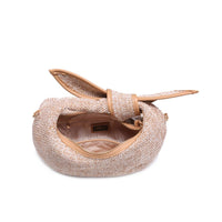 Paloma Knot Straw Crossbody