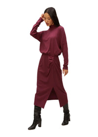 Lila Blouson Midi Dress
