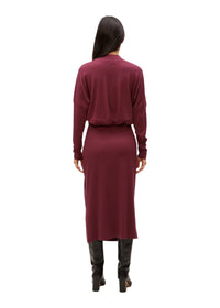 Lila Blouson Midi Dress