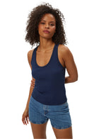 Cher Scoop Neck Tank