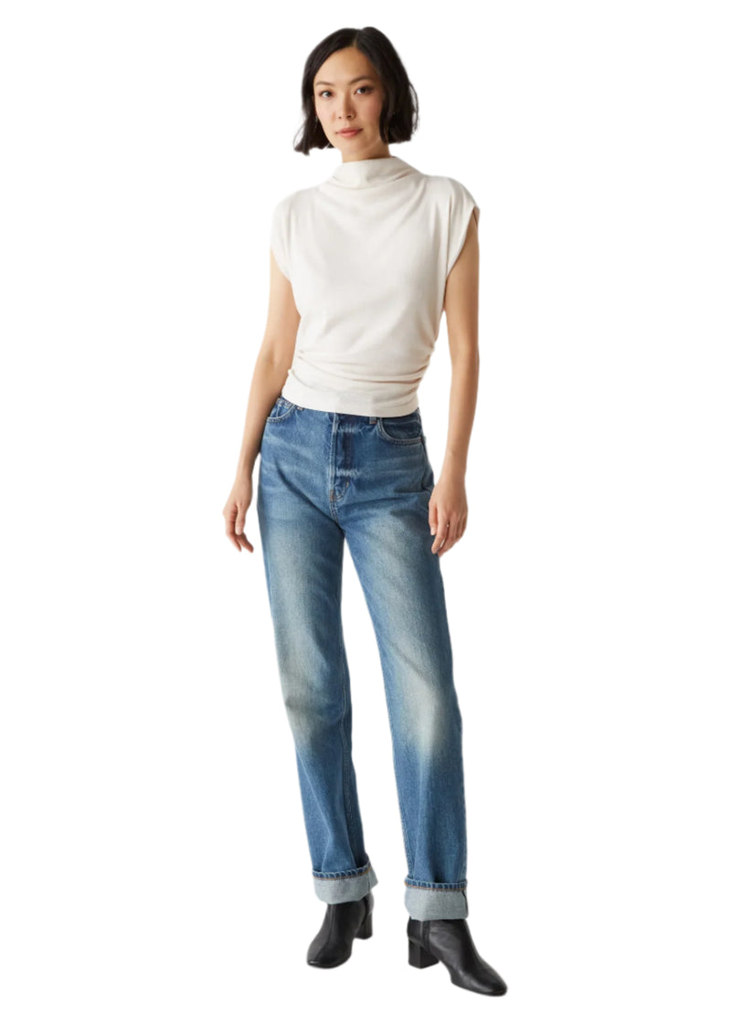 Amara Mock Neck Top