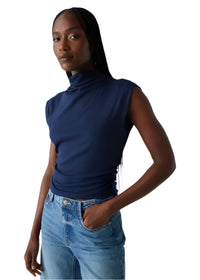 Amara Mock Neck Top