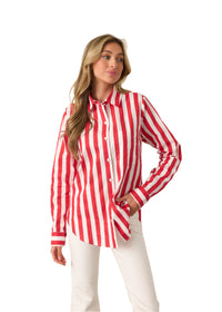 Paula Button Top