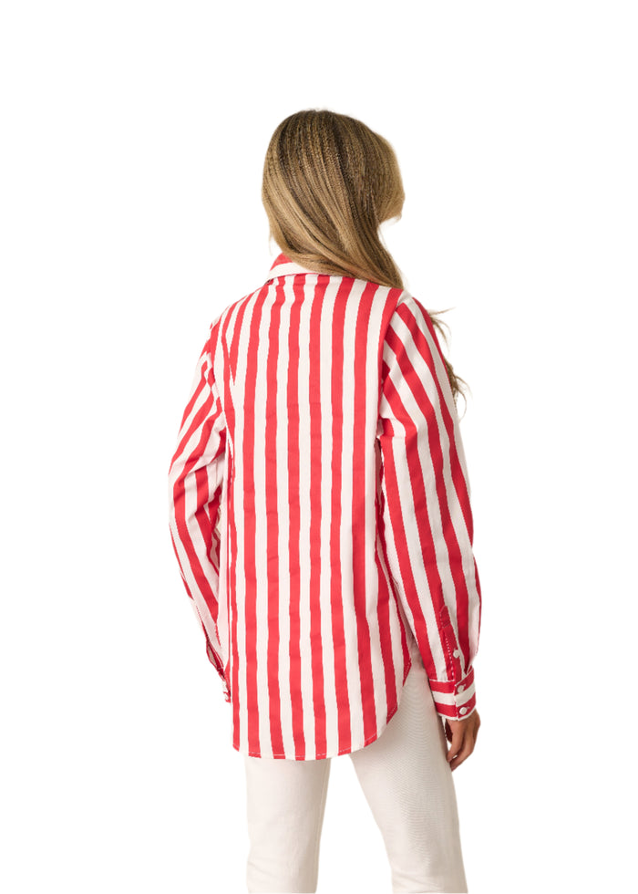 Paula Button Top