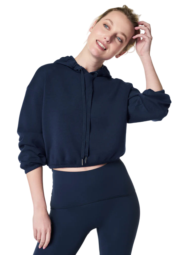 Air Essentials Cropped Cinched Hoodie