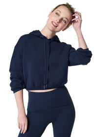 Air Essentials Cropped Cinched Hoodie
