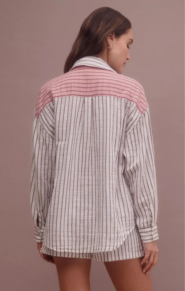All Mixed Up Striped Shirt