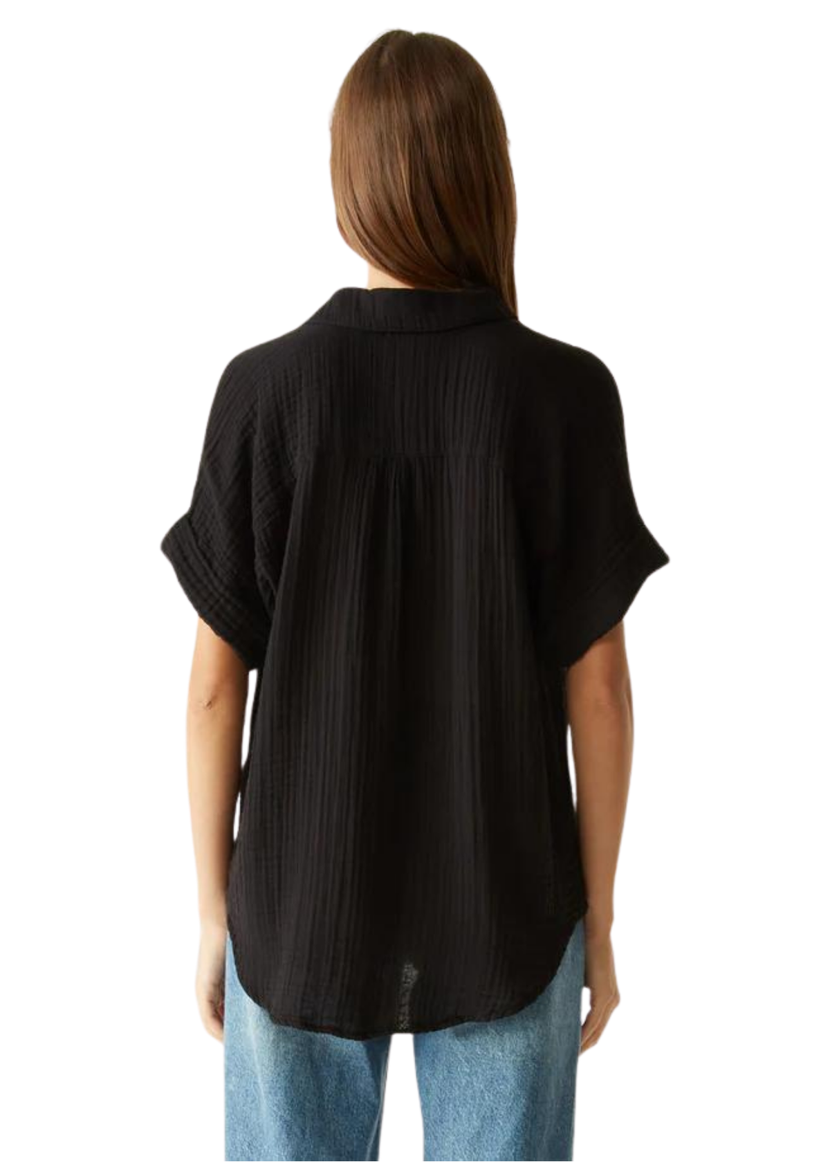 Gigi Popover Double Gauze Top