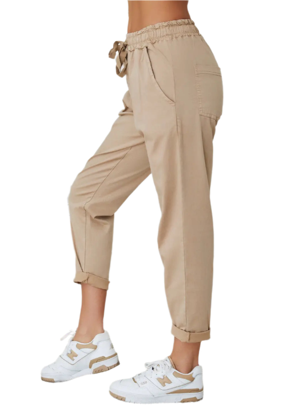 Drawstring Lt Weight Jogger w/ Pockets