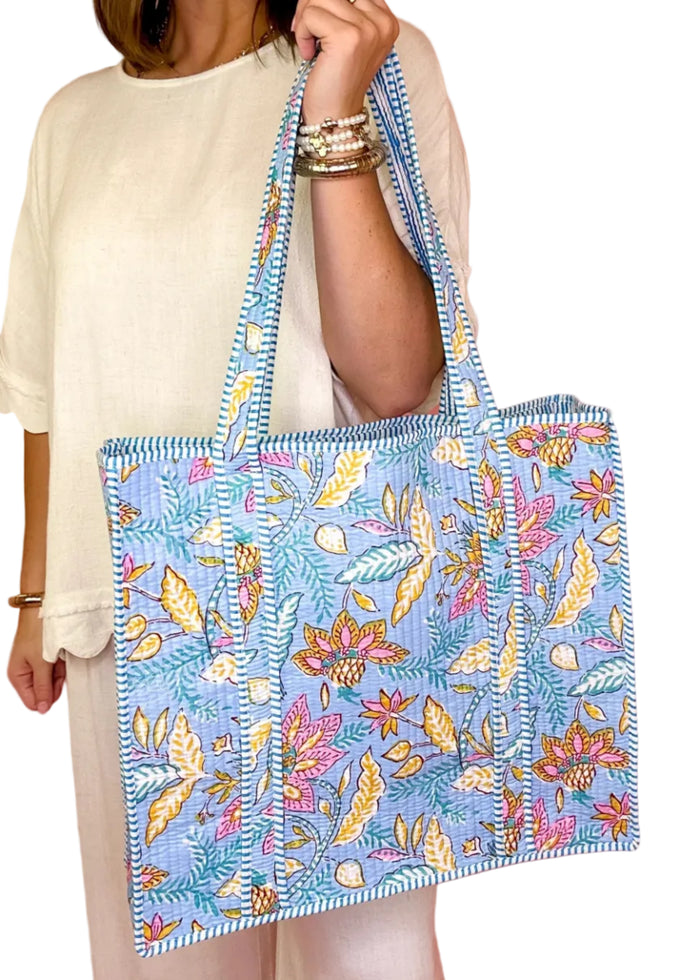 Large Quilted Tote