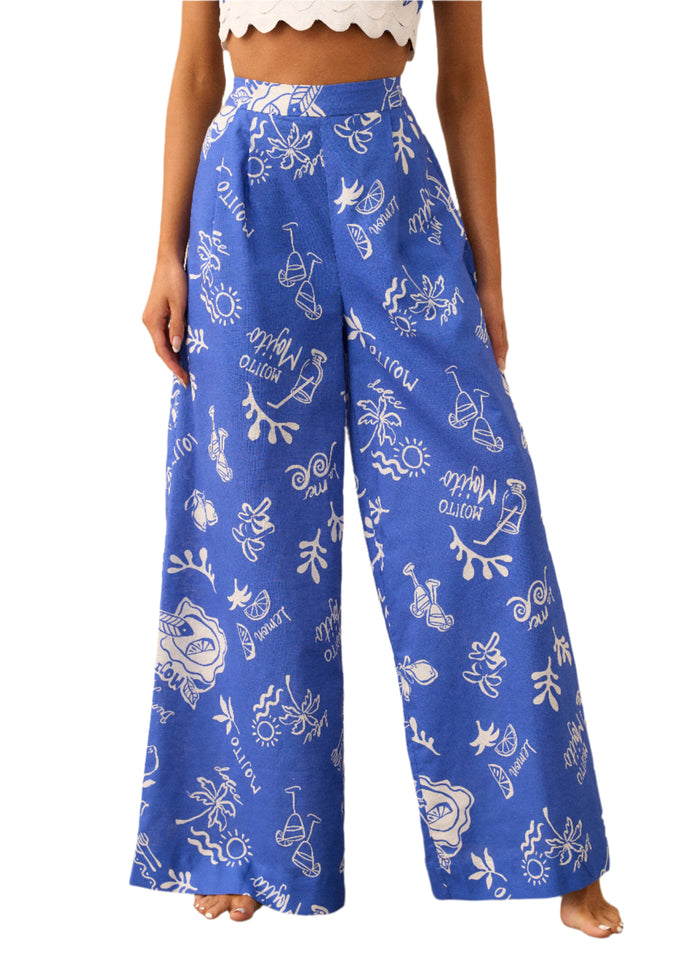 Nina Wide Leg Pant