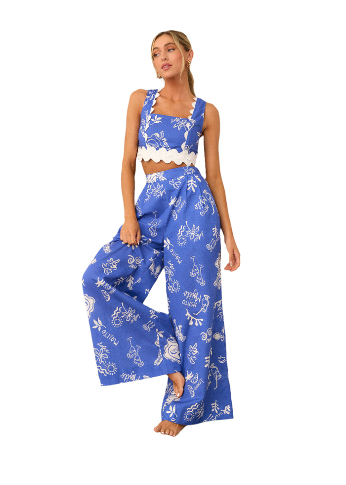 Nina Wide Leg Pant