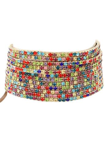 Rainbow Crystal Bracelet