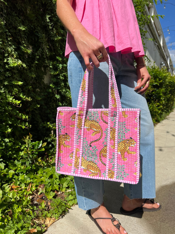 Small Quilted Tote
