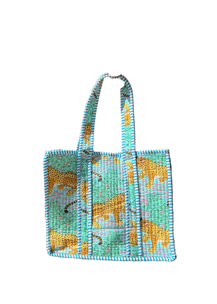 Small Quilted Tote