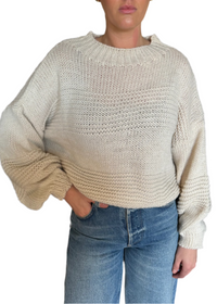 Cassidy Cropped Chunky Sweater