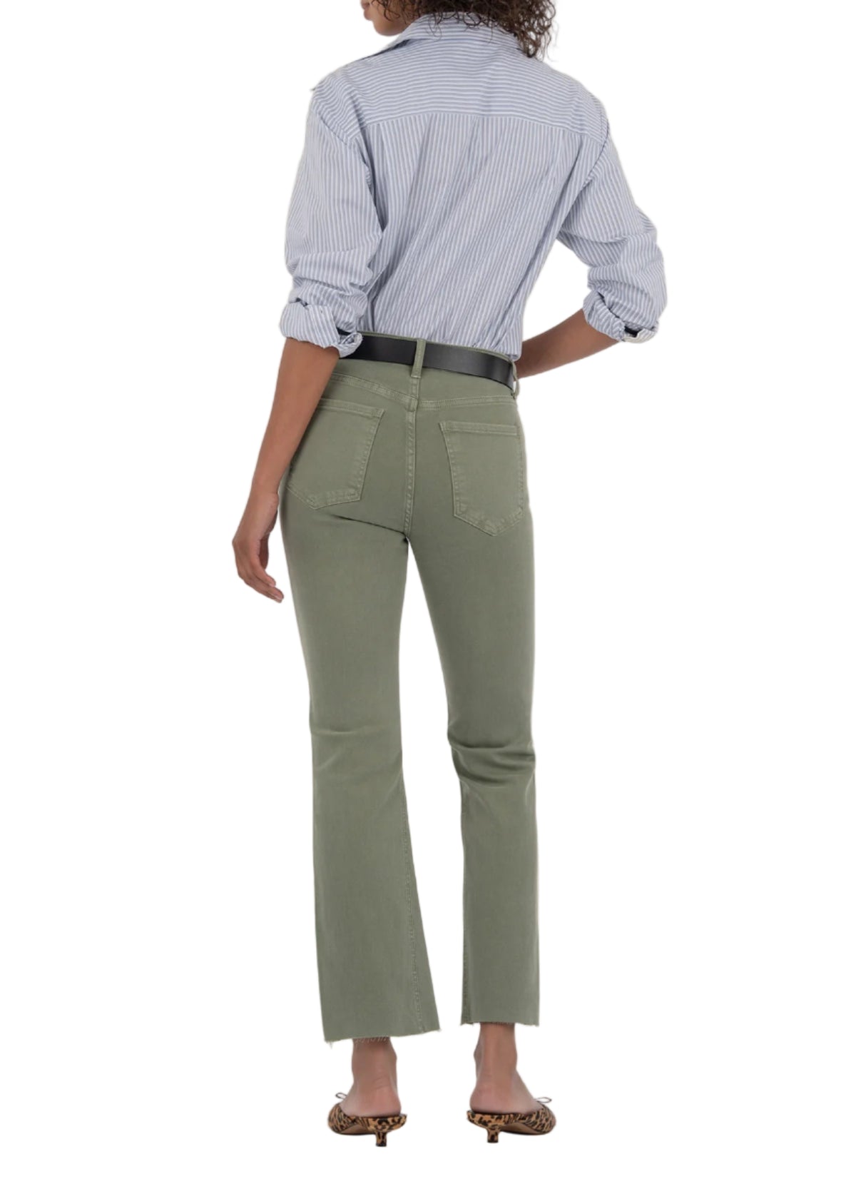 Kelsey High Rise Ankle Flare