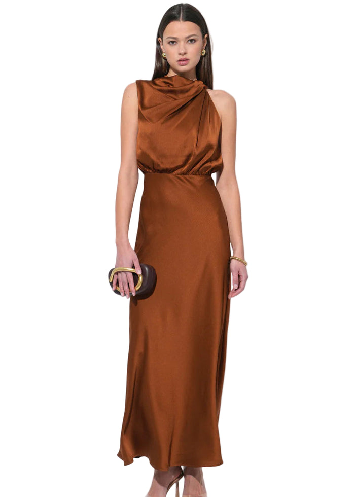 Kate Cowl Drape Maxi Dress