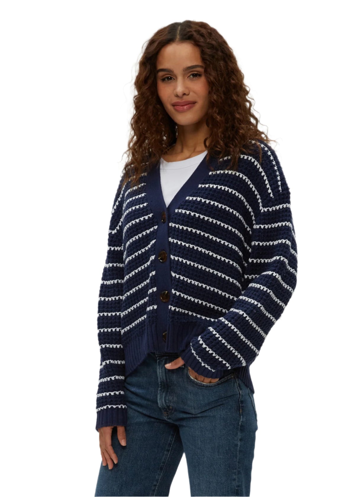 Dodi Striped Cardigan