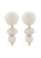 Wood Linear Earrings