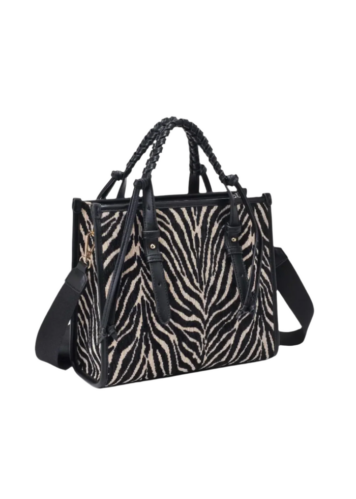 Dinsdale Zebra Print Crossbody