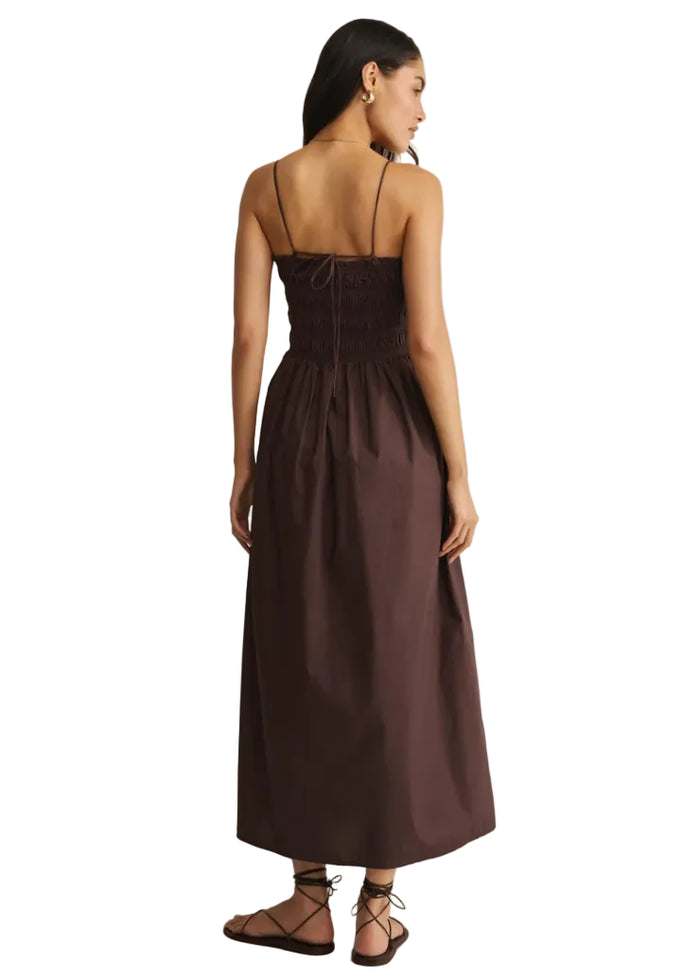 Cornelia Poplin Maxi Dress