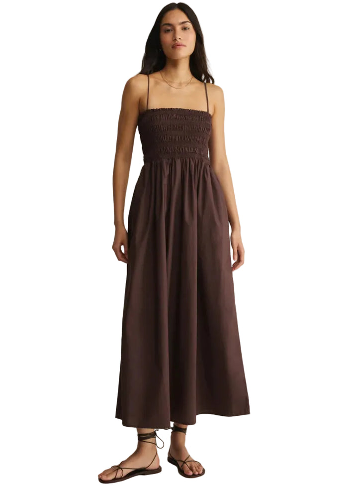 Cornelia Poplin Maxi Dress