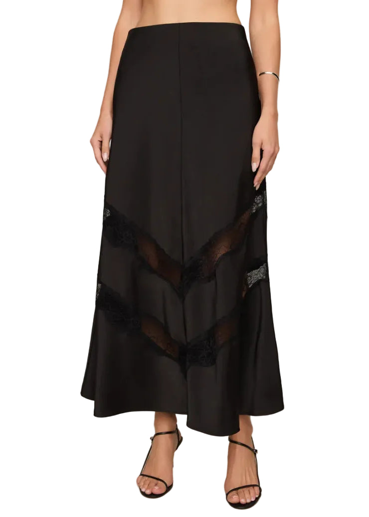 Moira Lace Inset Skirt