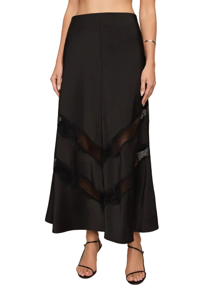 Moira Lace Inset Skirt