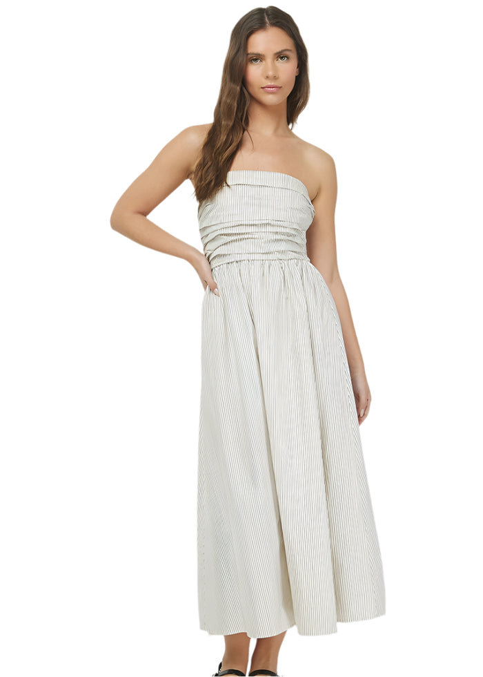 Sofie Strapless Midi Dress