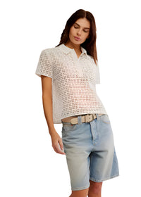 Anna Eyelet Top