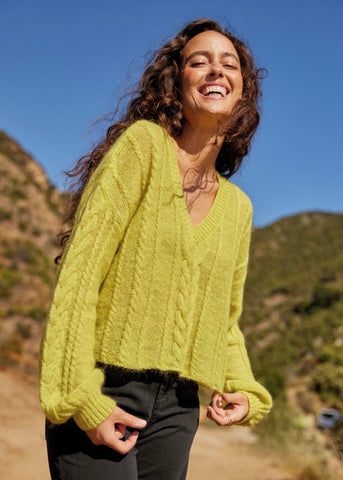 Quentin Cable Knit Top