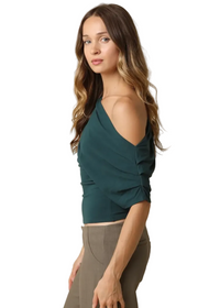 Carina Draped One Shoulder Top